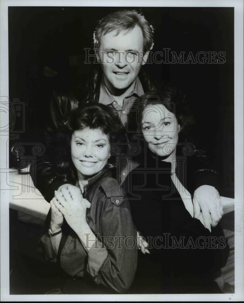 Press Photo Jane Alexander, Anthony Hopkins and Marsha Mason - cvb14515 - Historic Images