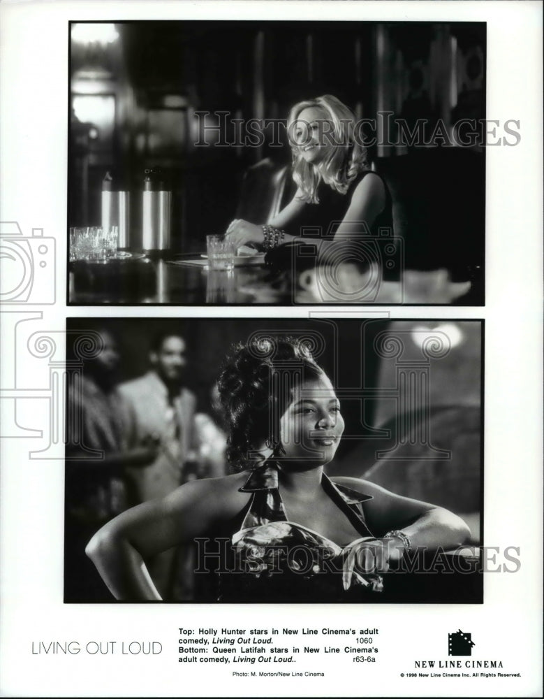 Press Photo Scenes from the film Living Out Loud - cvb14872 - Historic Images