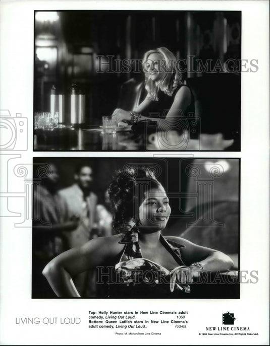 Press Photo Scenes from the film Living Out Loud - cvb14872 - Historic Images