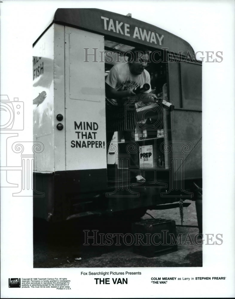 Press Photo Colm Meaney as Larry in Stephen Frear&#39;s The Van - cvb15143 - Historic Images