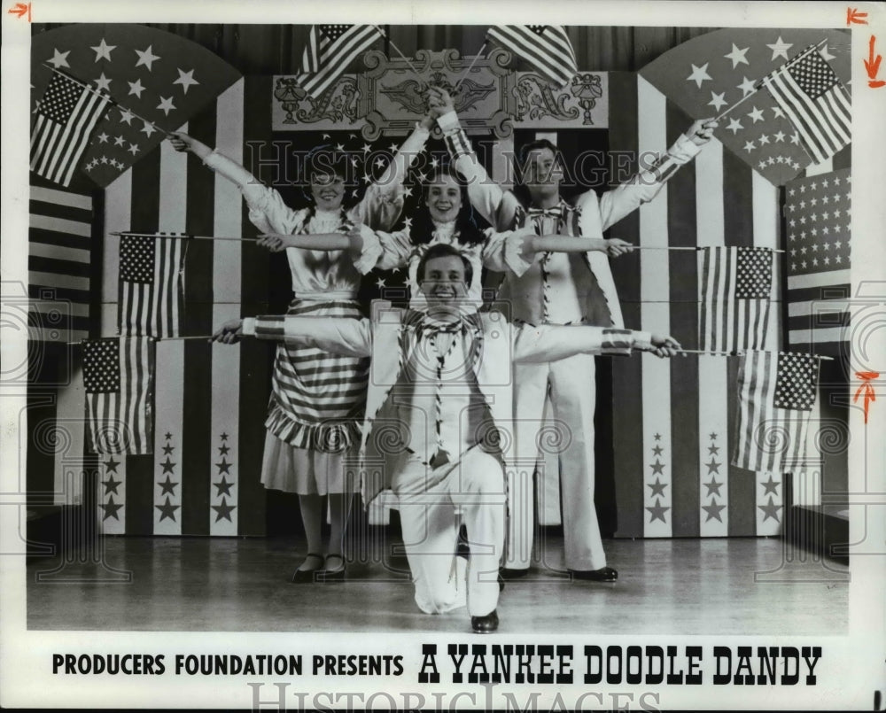 1987 Press Photo A scene from the play A Yankee Doodle Dandy - cvb15304-Historic Images