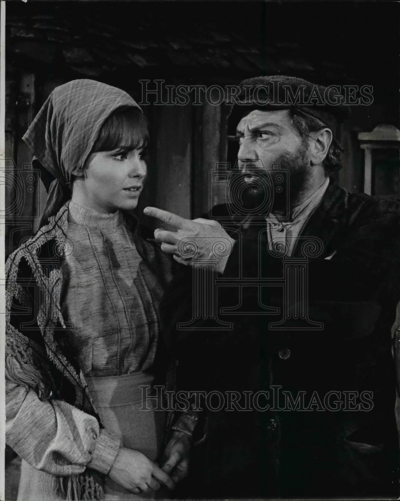 1966 Press Photo Fiddler on the Roof play-Kelly Wood, Luther Adler - Historic Images