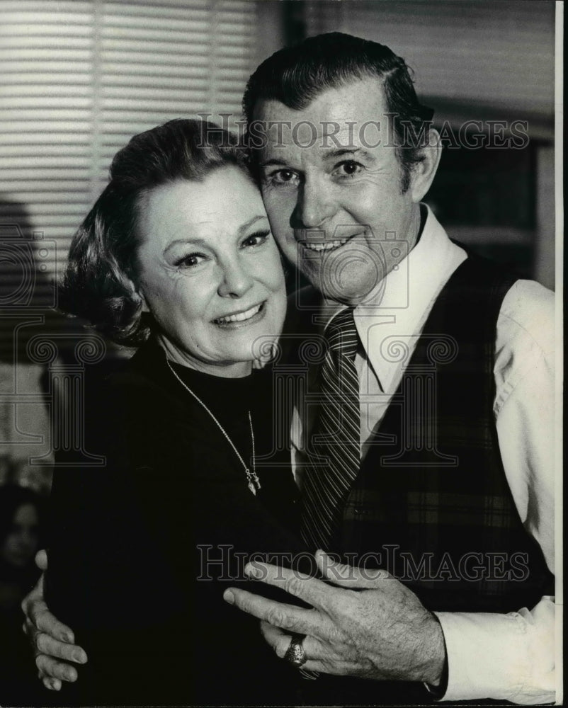 1972 Press Photo Play-No No Nanette-June Allyson with Dennis Day - Historic Images