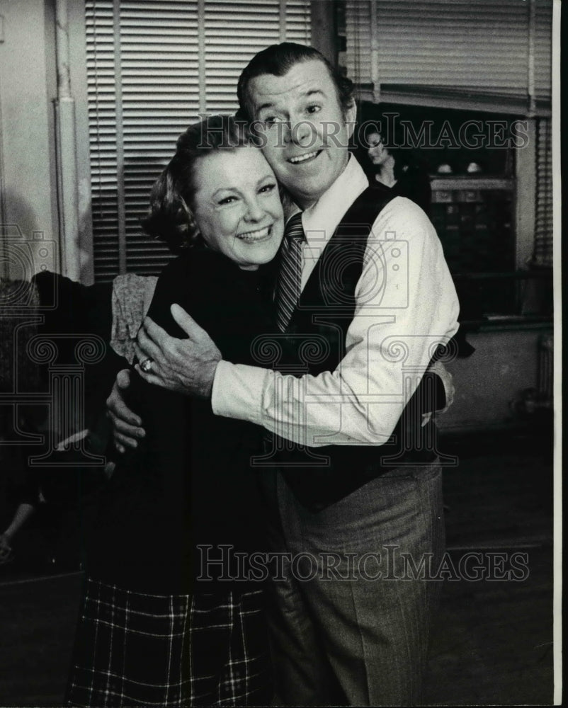 1972 Press Photo Play-No No Nanette-June Allyson with Dennis Day - Historic Images