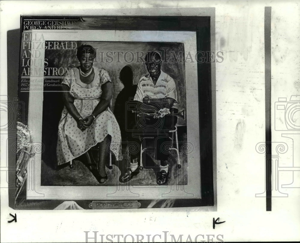 1984, Ella Fitzgerald and Louis Armstrong, Porgy and Bess - cvb15545 - Historic Images