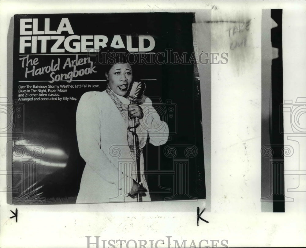 1984 Press Photo Ella Fitzgerald The Harold Arlen Songbook - cvb15547 - Historic Images