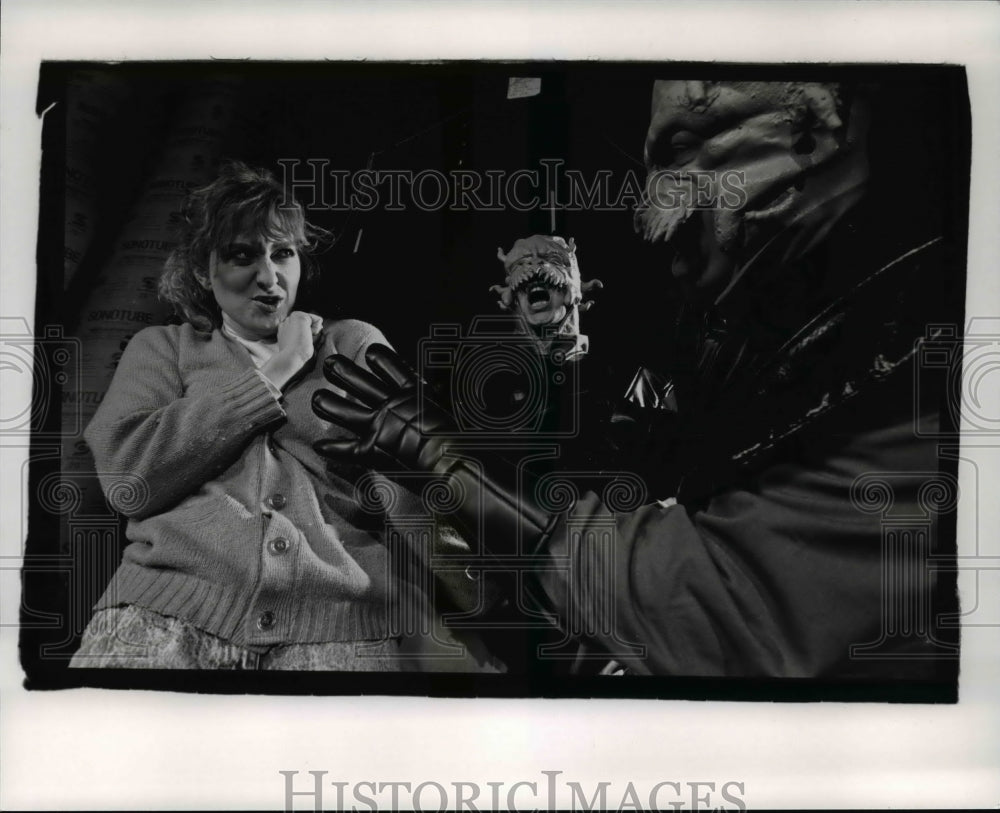 1990 Press Photo Actors Mary Alice Beck Donald J. Morrison &amp; Dan McCord - Historic Images