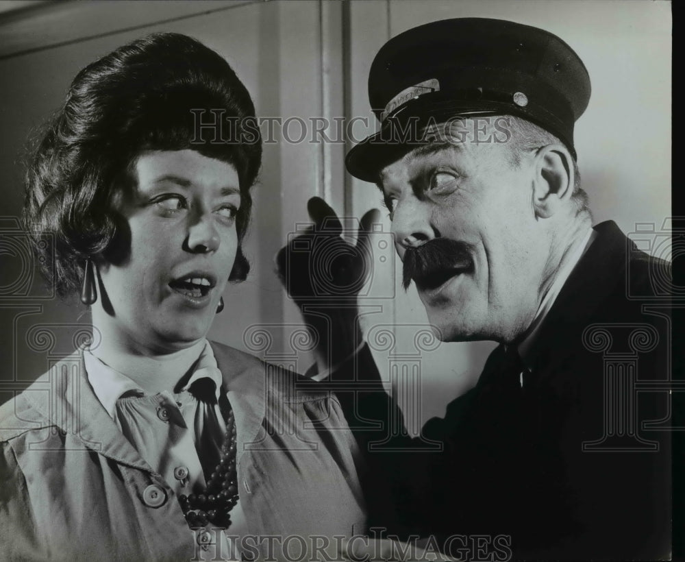 1967 Press Photo Jeanne Hepple and G. Wood in Scene from Still Life - cvb15730 - Historic Images