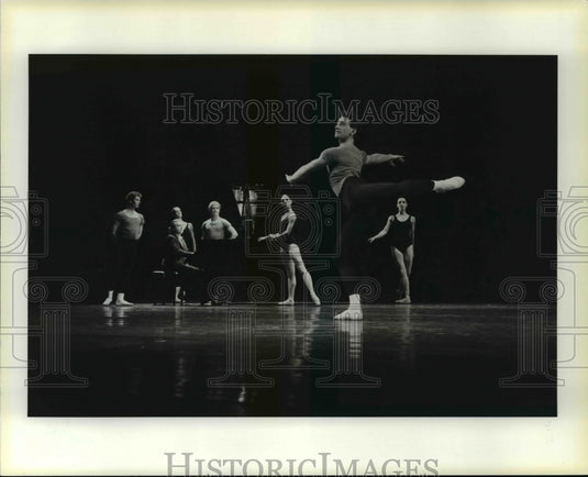 1986 Press Photo D. Fisher, A. Carroll, B. Jarvis, A. Daly, R. Prewitt, Gudino - Historic Images