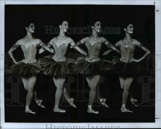 1989 Press Photo Janina Michalski, Kay Eichman, Pamela Reyman, Laurie Miller - Historic Images
