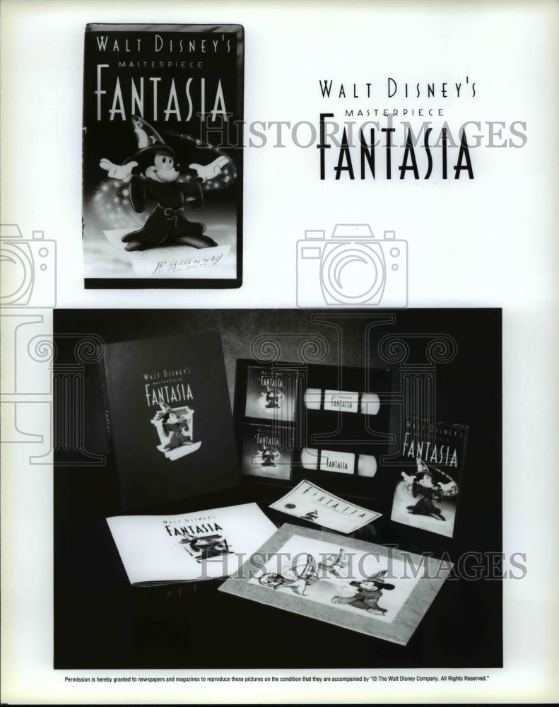 1991 Press Photo Walt Disney&#39;s Masterpiece, Fantasia - cvb15908 - Historic Images