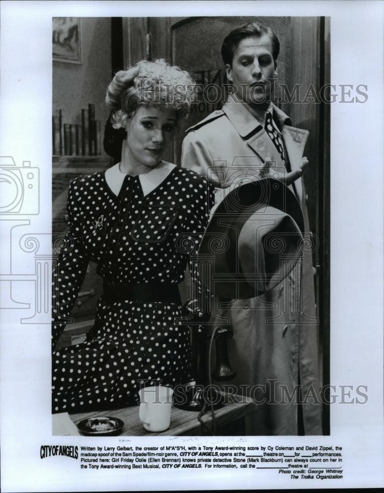1994, Tony Award-winning Best Musical "City of Angels." - cvb16009 - Historic Images