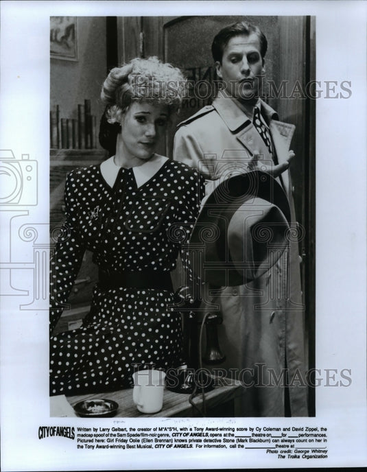 1994, Tony Award-winning Best Musical "City of Angels." - cvb16009 - Historic Images