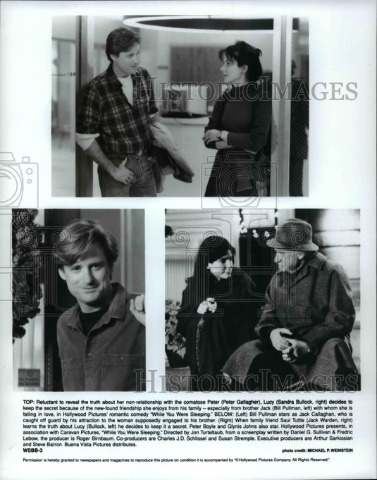1995 Press Photo Hollywood Pictures, "While You Were Sleeping." - cvb16096 - Historic Images