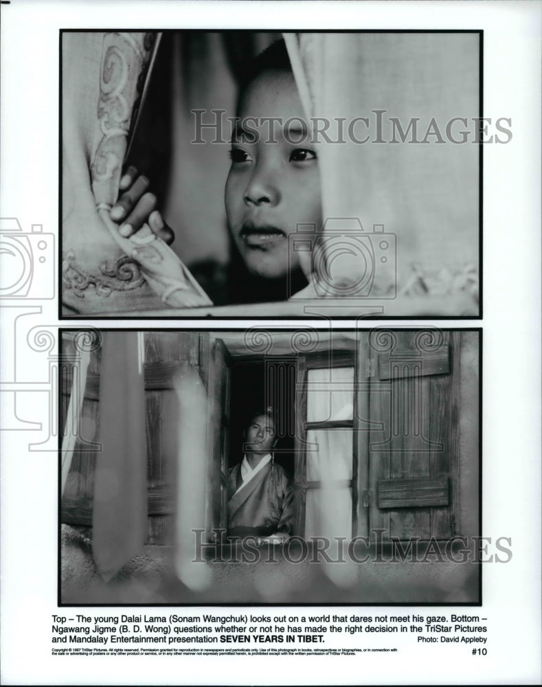 1997 Press Photo TriStar Pictures and Mandalay Ent., &quot;Seven Years in Tibet.&quot; - Historic Images