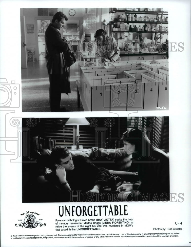 1996, Metro Goldwyn Mayer's "Unforgettable." - cvb16104 - Historic Images