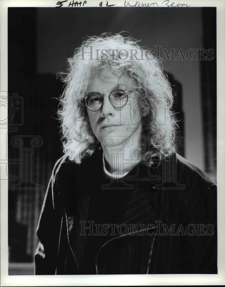 1990 Press Photo Warren Zevon - cvb16228 - Historic Images