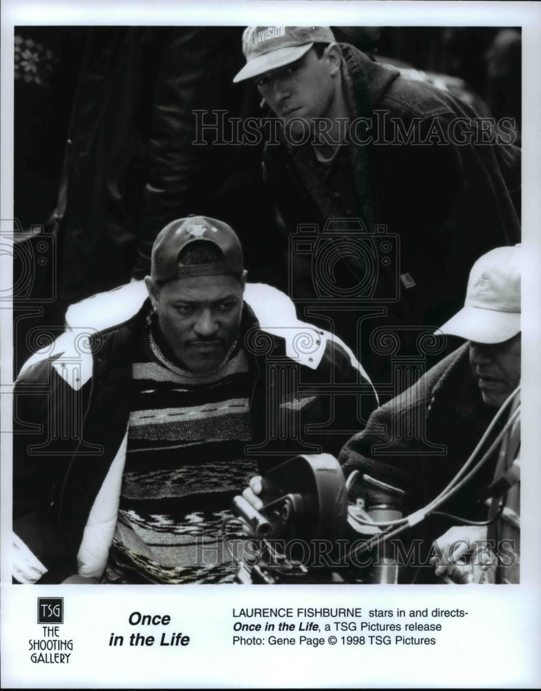 1998 Press Photo Laurence Fishburne stars in and directs - Once in the Life - Historic Images