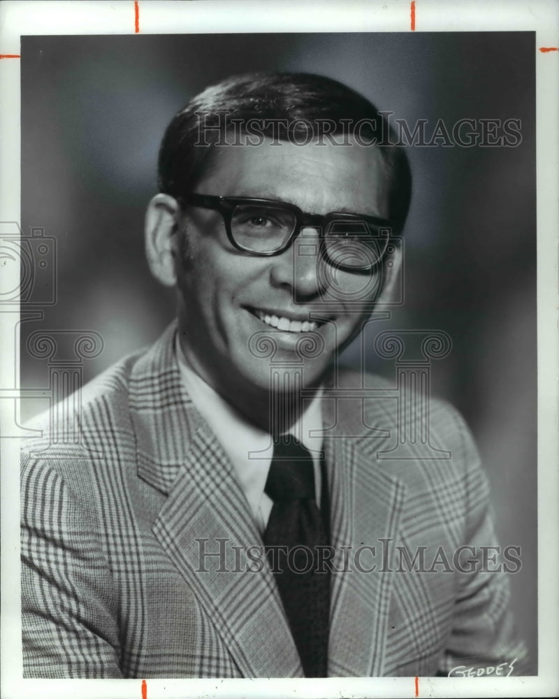 1973 Press Photo Dick Hammer, Channel 3 Sports - cvb16385 - Historic Images