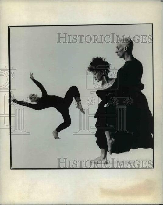 1988 Press Photo Bill T. Jones/Arnie Zane & Co.'s "The Gift/No God Logic" - Historic Images