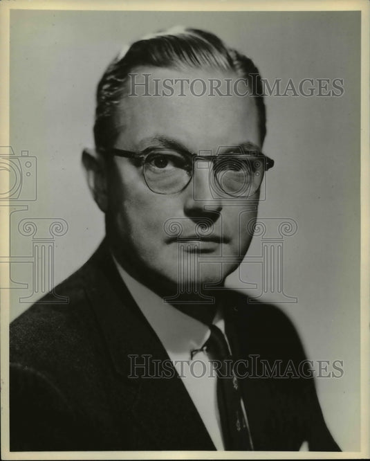 1953, Congressman William E Minshall for the 23rd District in Ohio - Historic Images