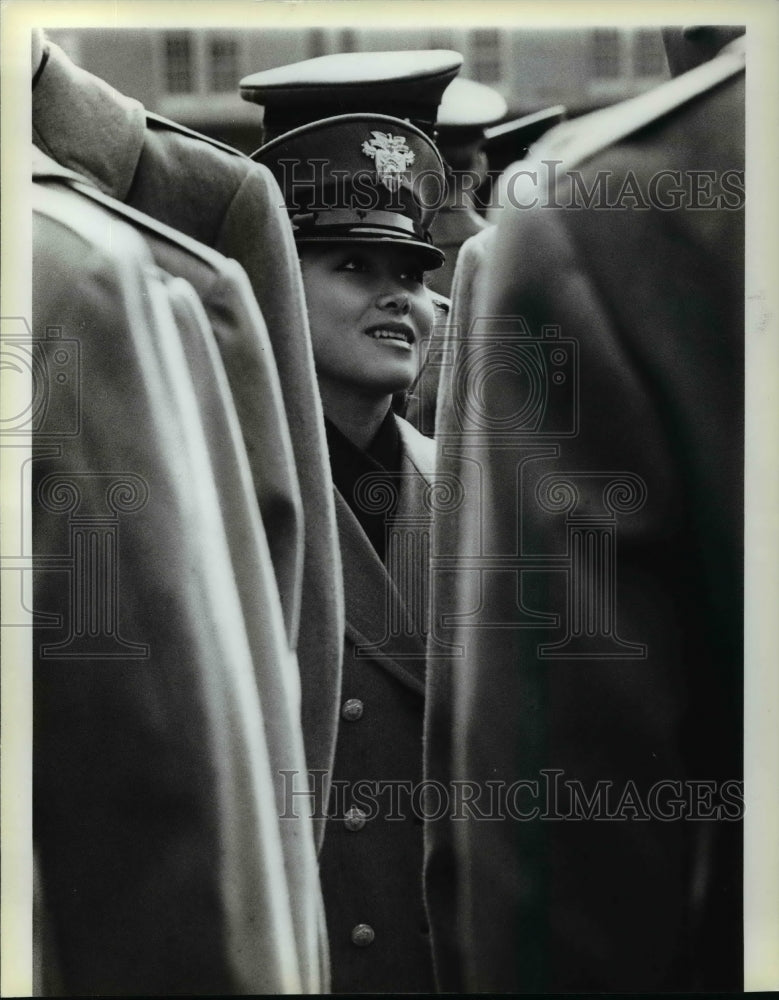 1984 Press Photo Jean Nguyen at the U.S.Military Academy, West point. - Historic Images