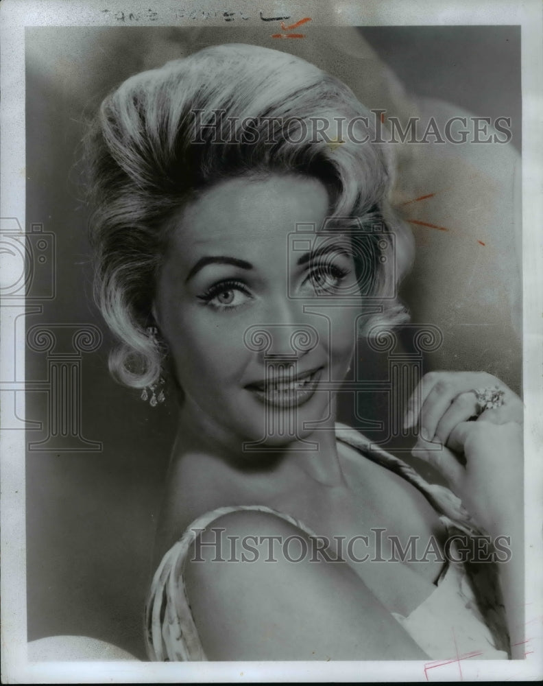 1970 Press Photo Jane Powell to star in a musical with John Ericson for one week - Historic Images