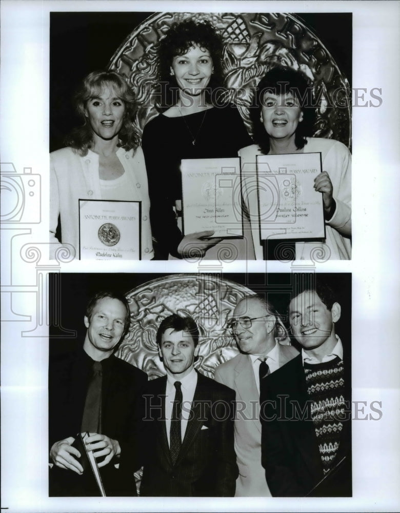 1989 Press Photo 1989 Tony Awards Nominees - cvb16584 - Historic Images