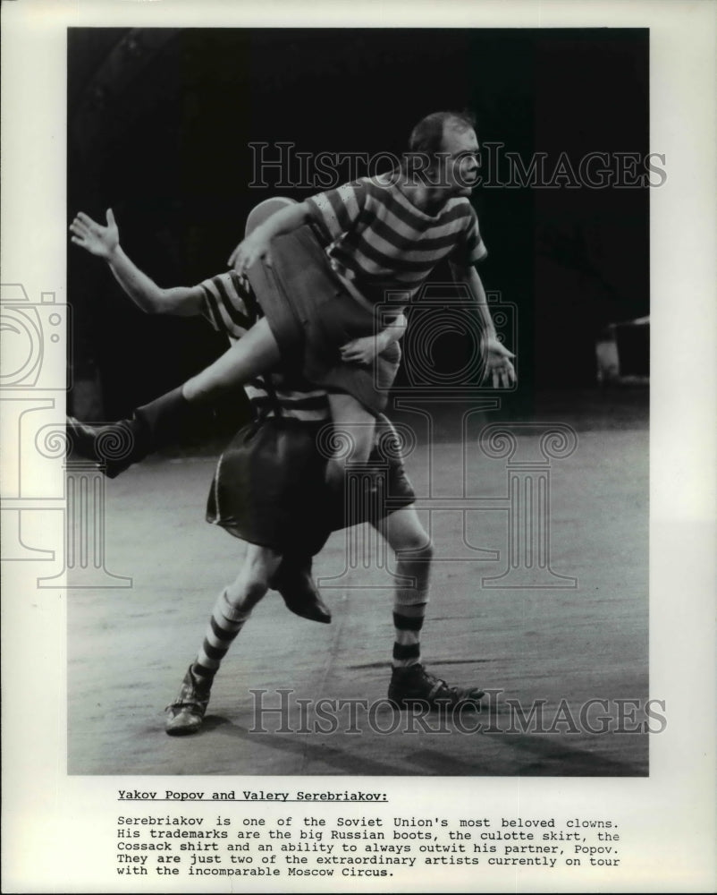 1990 Press Photo Moscow Circus &#39;90 - cvb16594 - Historic Images