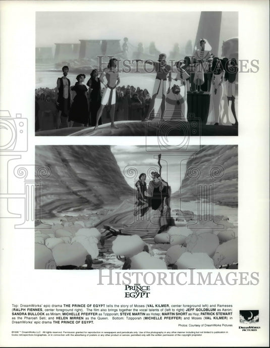1998 Press Photo The Prince of Egypt. - cvb16637 - Historic Images