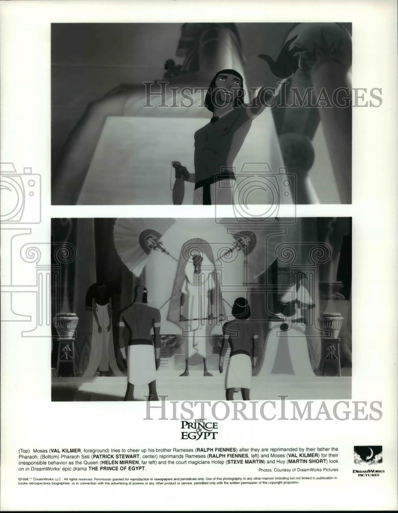 1998 Press Photo The Prince of Egypt - cvb16638 - Historic Images