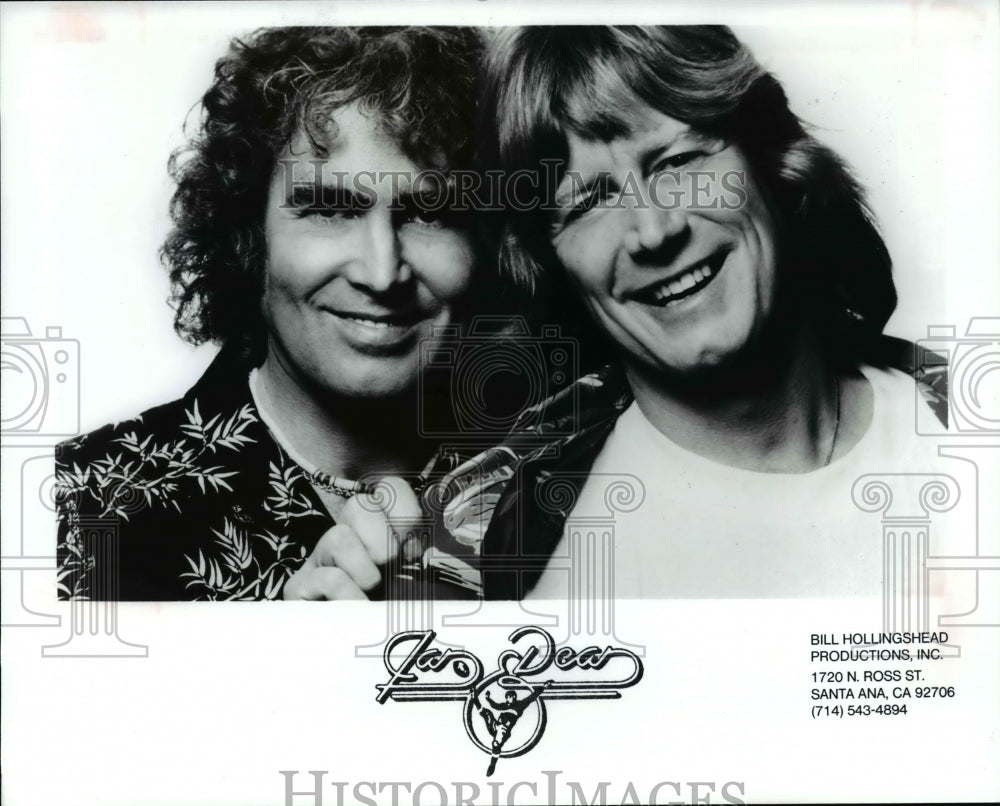 1995 Press Photo Musical duo Jan and Dean - cvb16775 - Historic Images