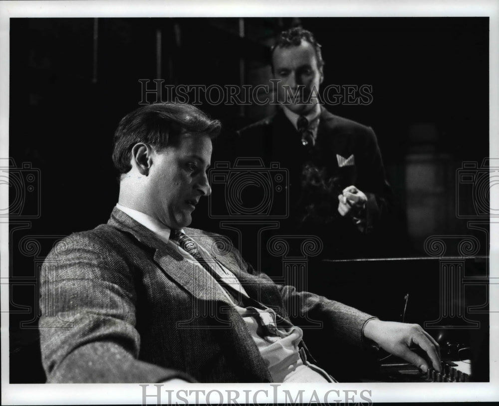 1992 Press Photo George Simon &amp; John Tedesco in The Counsellor - cvb16788 - Historic Images