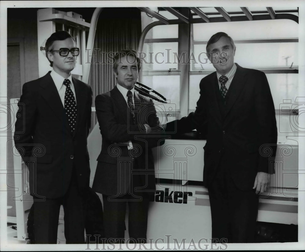 1977, Reinhard Lohse, Hans Meinhardt and Robert Bry - cvb16850 - Historic Images