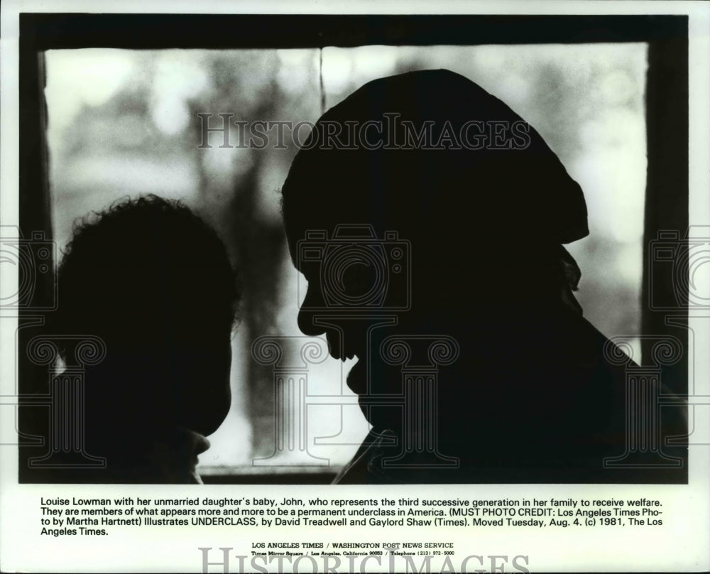 1981 Press Photo Unemployment - cvb16972 - Historic Images