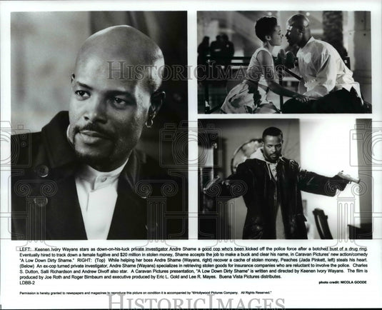 1995 Press Photo A Low Down Dirty Shame movie-Keenan Ivory Wayans - cvb17022 - Historic Images