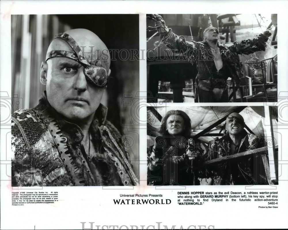 1995, Dennis Hopper stars in the Universal Picture Underworld - Historic Images