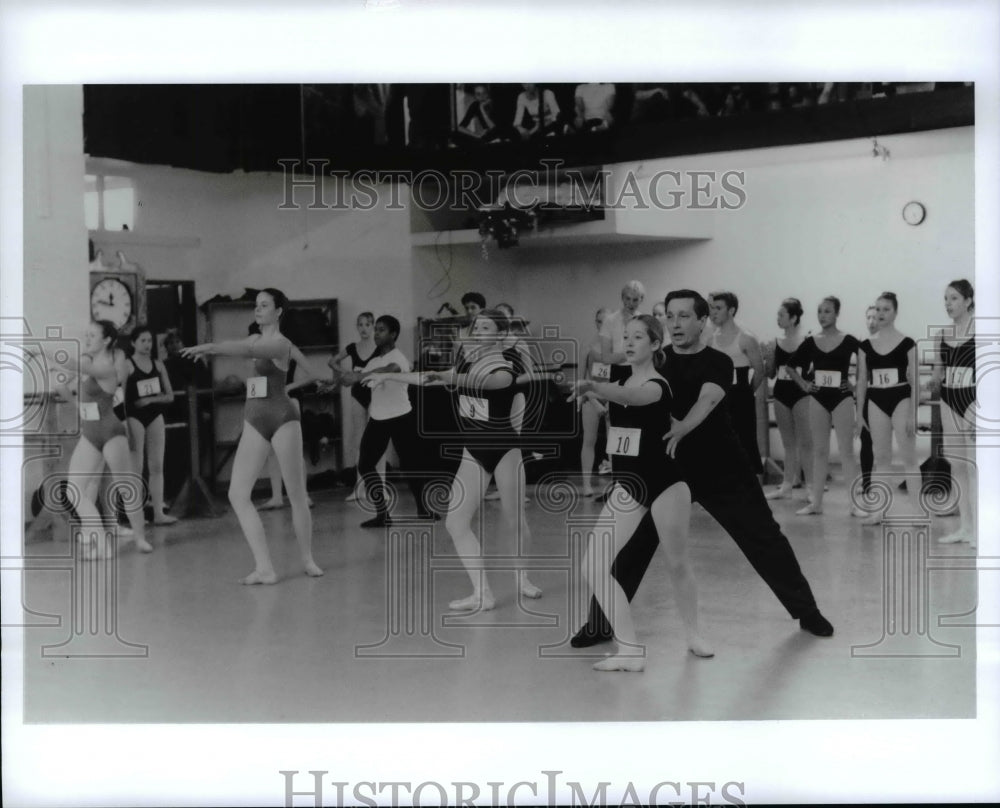 Press Photo Rock School of Pennsylvania Ballet- audition - cvb17115 - Historic Images