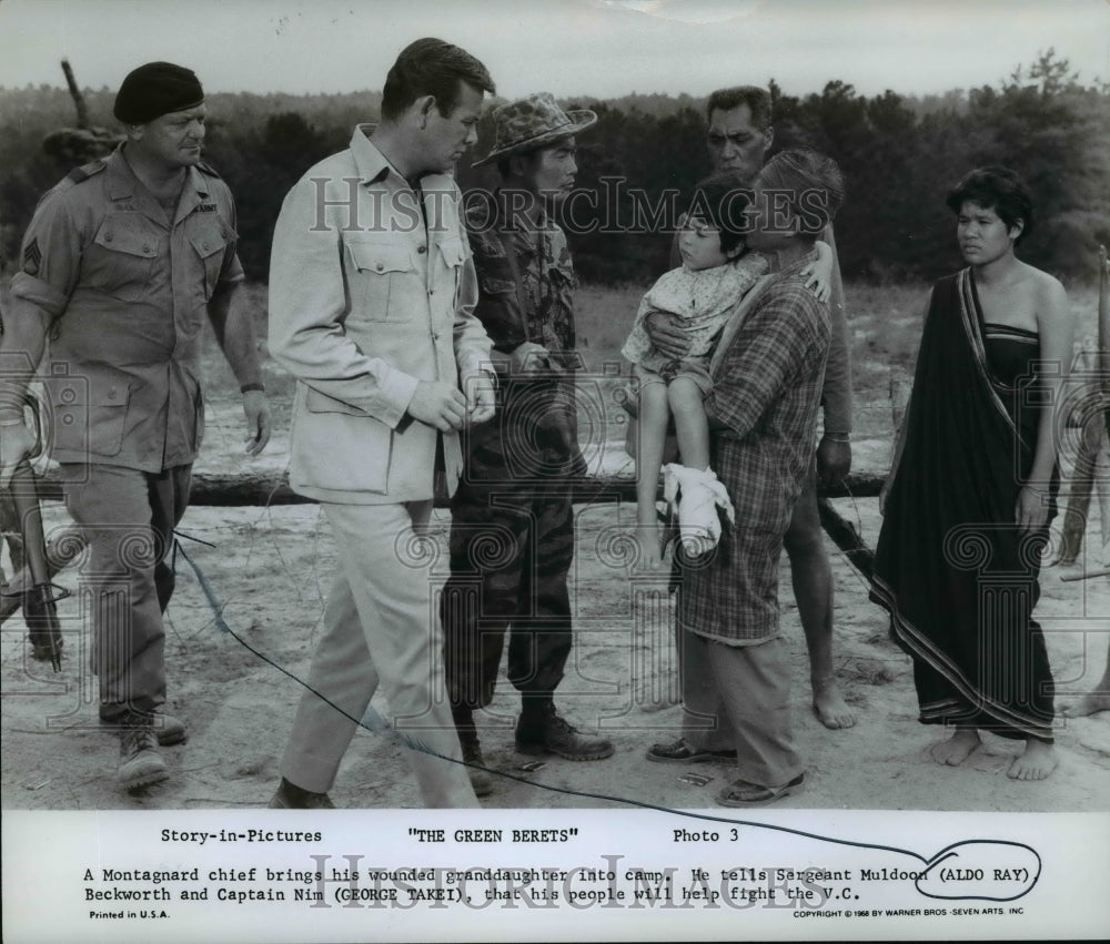 1969 Press Photo Warner Bros.' "The Green Berets." - cvb17274 - Historic Images