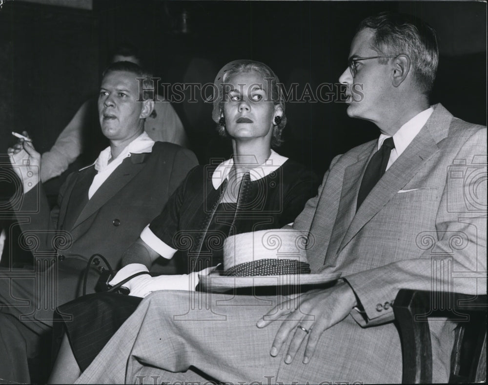 1954, Dr. Richard Sheppard, Mrs. Steve Sheppard &amp; Dr. Steve Sheppard - Historic Images