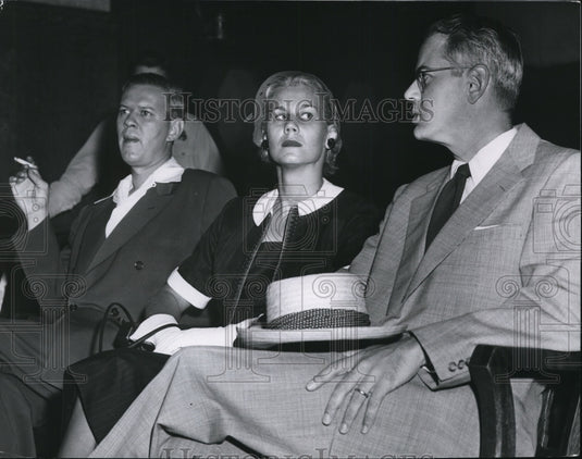 1954, Dr. Richard Sheppard, Mrs. Steve Sheppard & Dr. Steve Sheppard - Historic Images