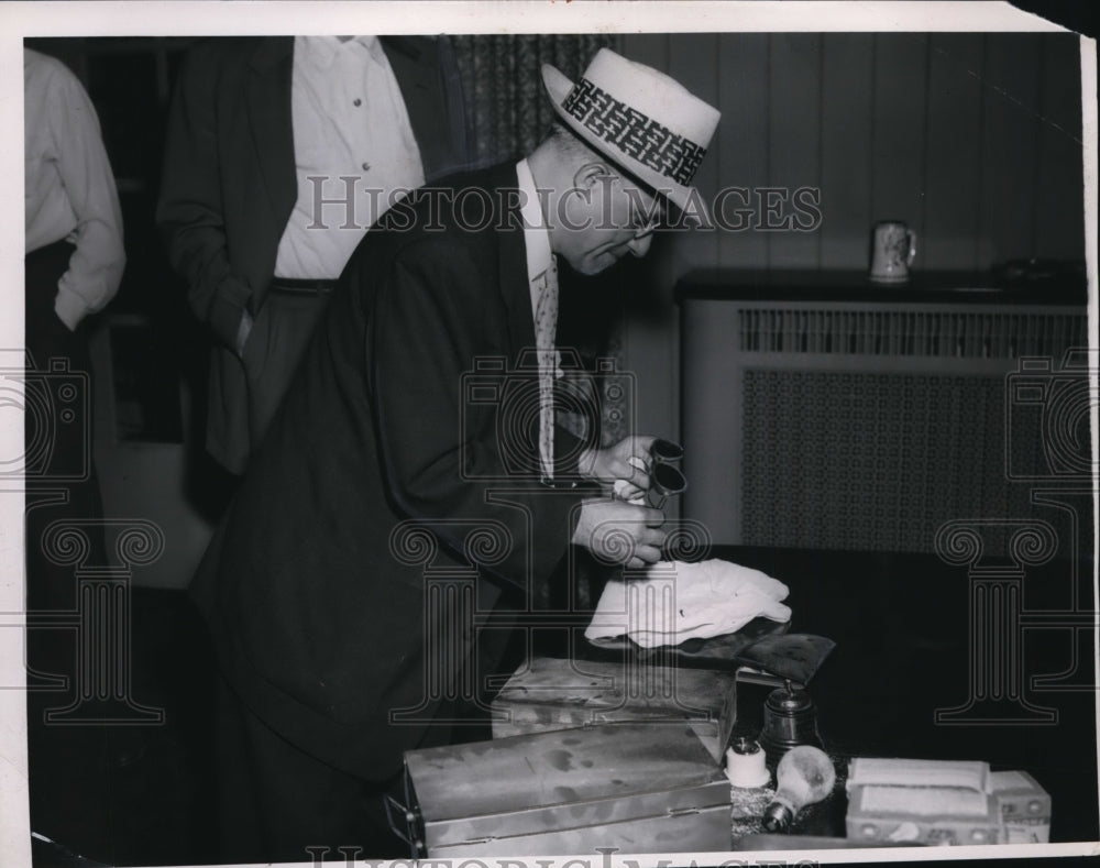 1954, Coroner Sam Gerber - cvb17342 - Historic Images