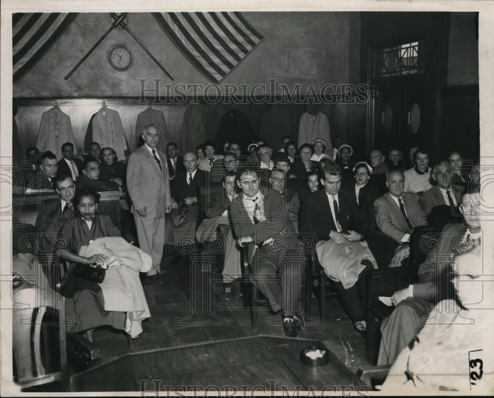 1954 Press Photo Jury selection at Sheppard Murder Trial - cvb17398 - Historic Images