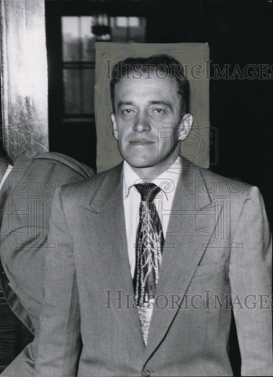 1954 Press Photo State preparatory challenge ousted Gerald L Luderbach from jury - Historic Images