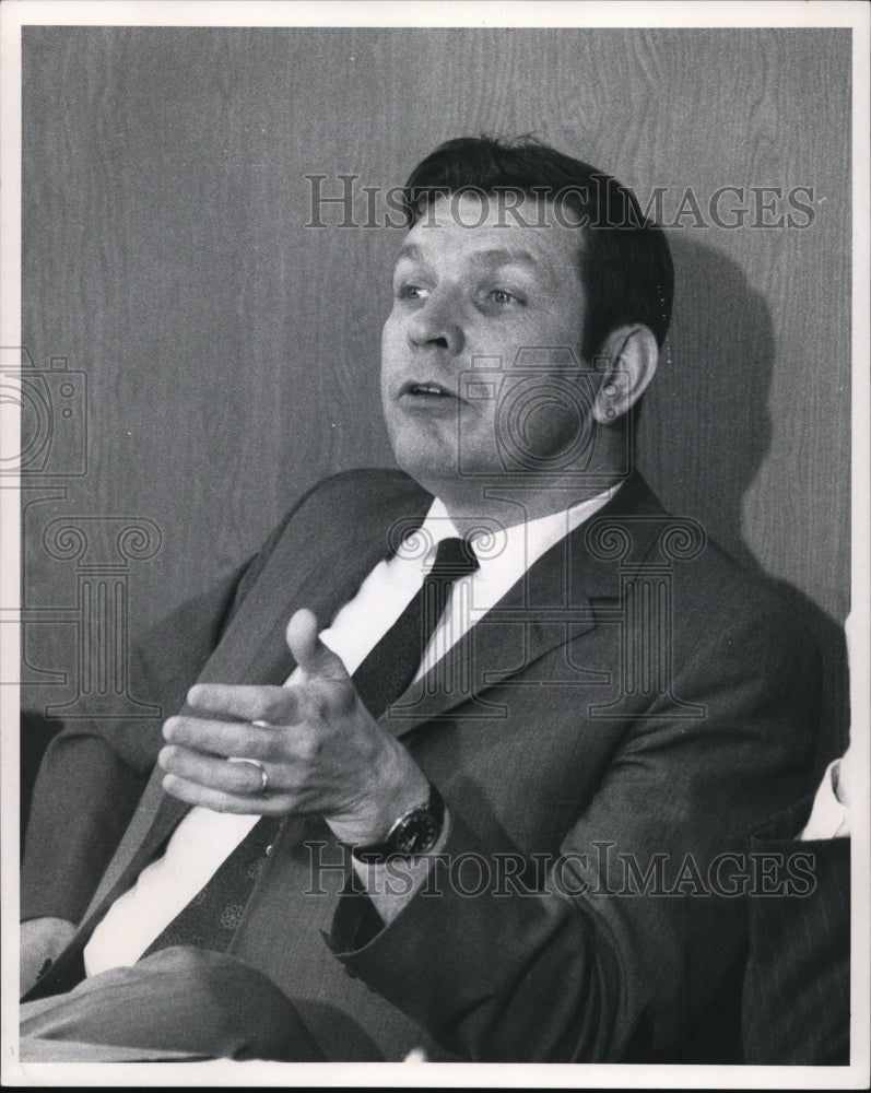 1969 Robert Hughes, Co-Chair Republican Party Cuyahoga City-Historic Images