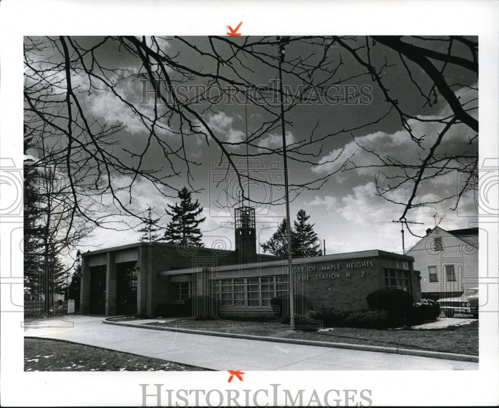 1974 Maple Heights Fire Station - Historic Images