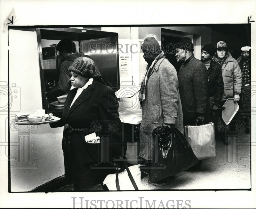 1985 Press Photo Hunger &amp; Hunger Centers - cvb17668 - Historic Images