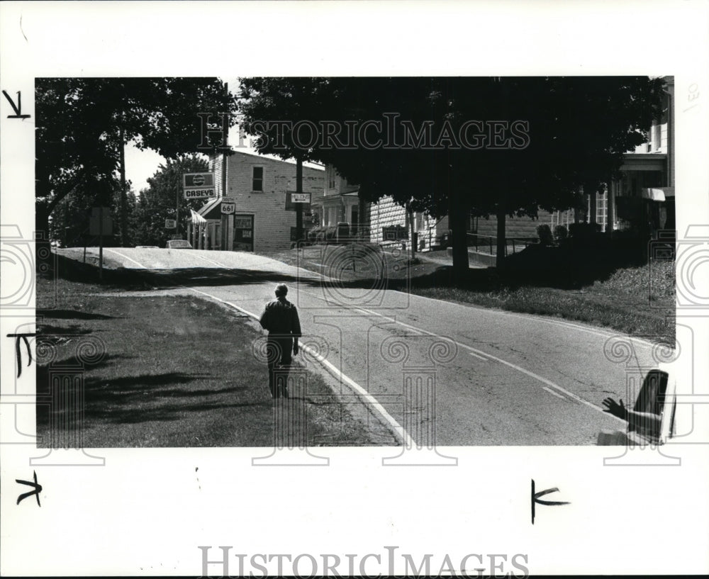 1984, Town Center on Route 661 Homer Ohio - cvb17680 - Historic Images