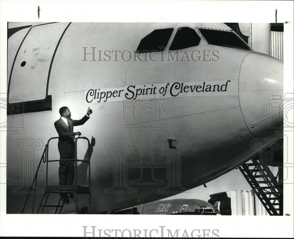 1991 Press Photo Cleveland Mayor Michael White - cvb17753 - Historic Images