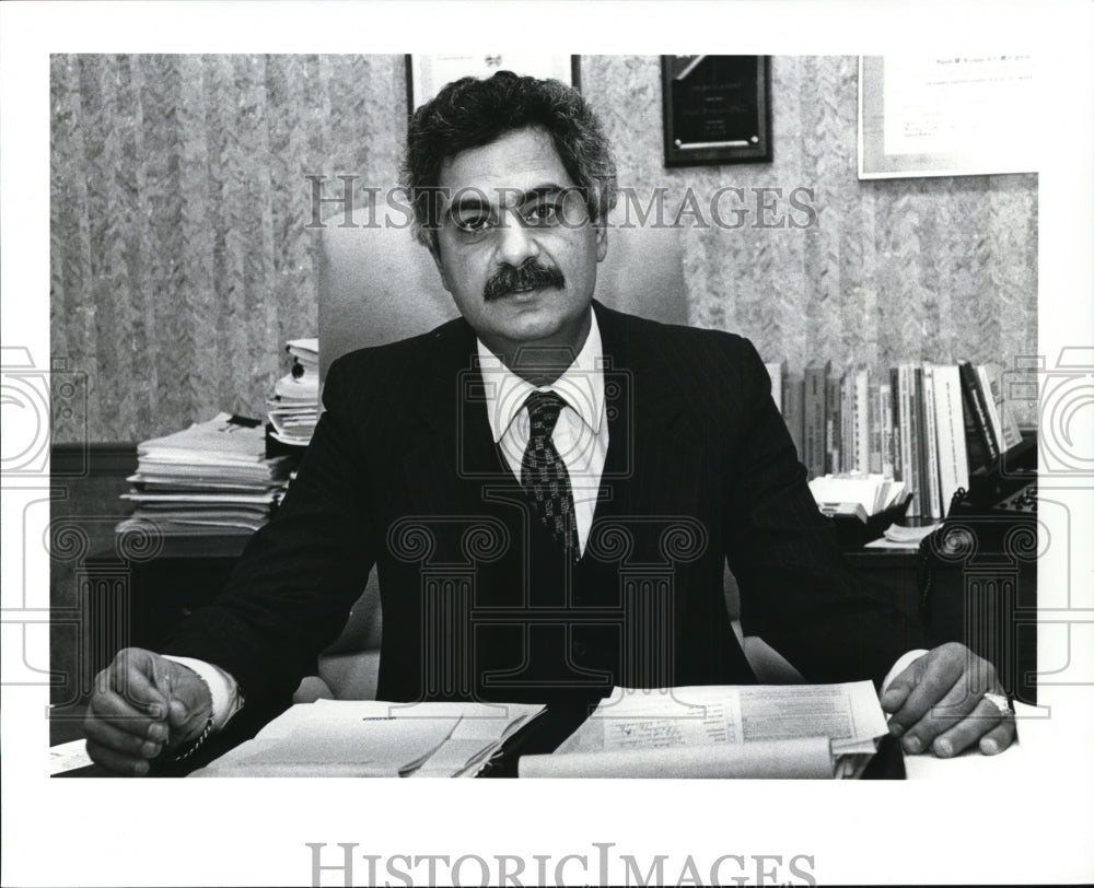 1989, Shadi Roman, Executive Director, Cuyahoga County Drug Abuse Bd - Historic Images